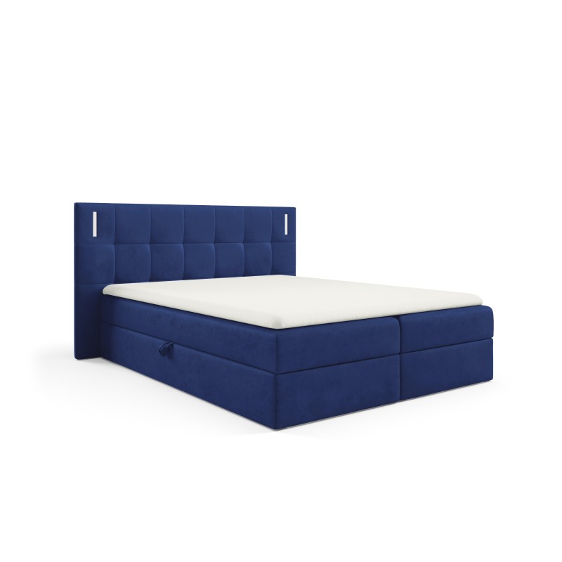 Valdi continental bed with sensor lighting Fabric Fresh 11 Valdi continental bed with sensor lighting Fabric Fresh 11