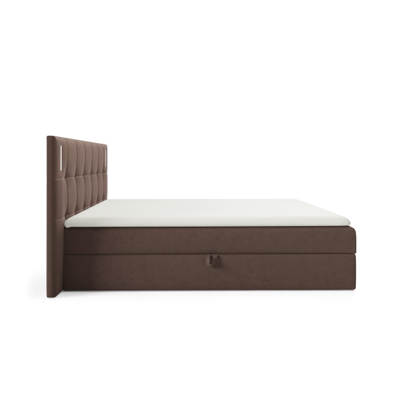 Valdi continental bed with sensory lighting, Fresh 4 fabric Valdi continental bed with sensory lighting, Fresh 4 fabric