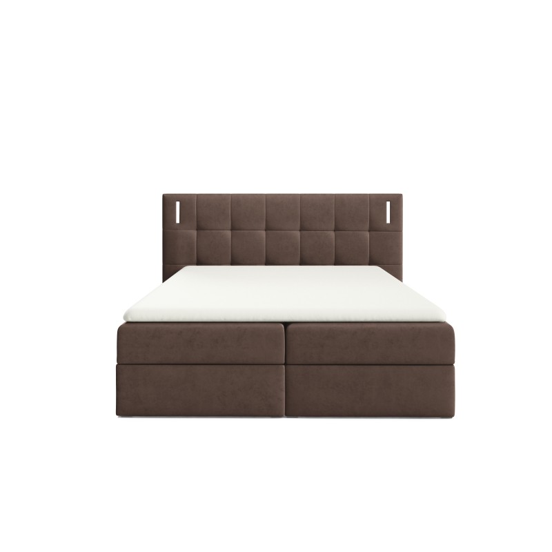 Valdi continental bed with sensory lighting, Fresh 4 fabric Valdi continental bed with sensory lighting, Fresh 4 fabric