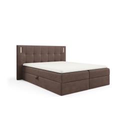 Valdi continental bed with sensory lighting, Fresh 4 fabric Valdi continental bed with sensory lighting, Fresh 4 fabric