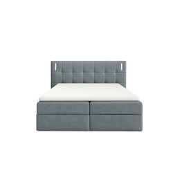 Valdi continental bed with sensory lighting, fabric Fresh 32 Valdi continental bed with sensory lighting, fabric Fresh 32