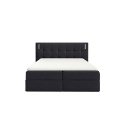 Valdi continental bed with sensory lighting in Fresh 17 fabric Valdi continental bed with sensory lighting in Fresh 17 fabric