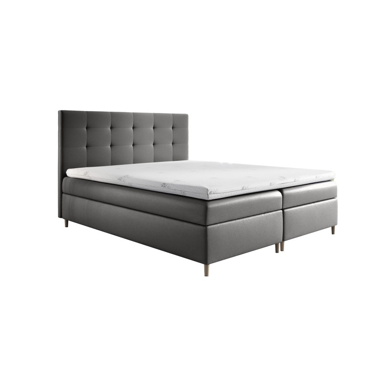 Tivaro continental bed with a bedding container, fabric Soft 29 Tivaro continental bed with a bedding container, fabric Soft 29