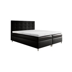 Continental bed Tivaro with bedding storage, fabric Soft 11 Continental bed Tivaro with bedding storage, fabric Soft 11
