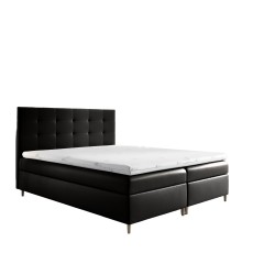 Continental bed Tivaro with bedding storage, fabric Soft 11 Continental bed Tivaro with bedding storage, fabric Soft 11