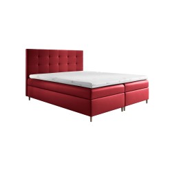 Tivaro continental bed with bedding storage in Soft 10 fabric Tivaro continental bed with bedding storage in Soft 10 fabric