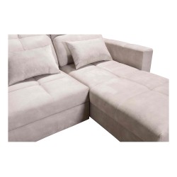 Luxury Zeni Corner Sofa with Sleeping Function in Velvet Fabric, Wave 1 | Your Place for Comfort Luxury Zeni Corner Sofa with Sleeping Function in Velvet Fabric, Wave 1 | Your Place for Comfort