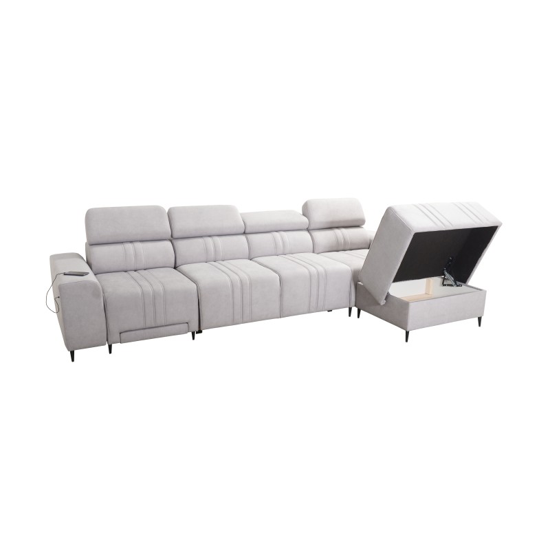 Narożnik Verona XII Mix z funkcją spania oraz funkcją relax manualna tkanina Vena 3 Narożnik Verona XII Mix z funkcją spania oraz funkcją relax manualna tkanina Vena 3