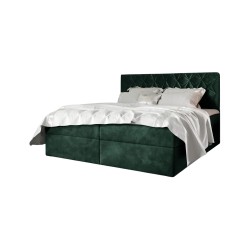 Zendo VII continental bed with a bedding storage compartment, fabric Fresh 13 Zendo VII continental bed with a bedding storage compartment, fabric Fresh 13