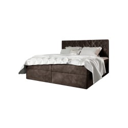 Zendo VII continental bed with a bedding container fabric Fresh 2 Zendo VII continental bed with a bedding container fabric Fresh 2