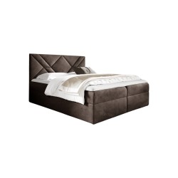 Zendo VI continental bed with storage for bedding, fabric Fresh 4 Zendo VI continental bed with storage for bedding, fabric Fresh 4