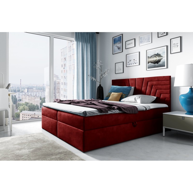 Continental bed Zendo IV with bedding storage fabric Fresh 8 Continental bed Zendo IV with bedding storage fabric Fresh 8