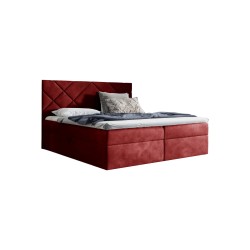 Zendo III continental bed with a storage container for bedding, fabric Fresh 8 Zendo III continental bed with a storage container for bedding, fabric Fresh 8