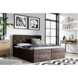 Continental bed Zendo III with bedding storage fabric Fresh 4