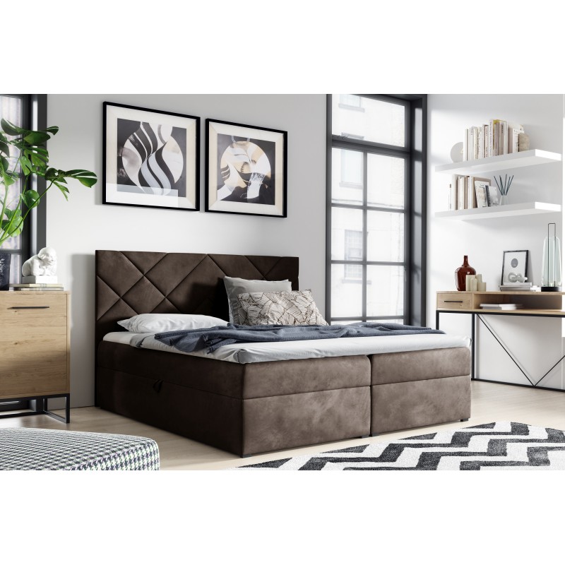 Continental bed Zendo III with bedding storage fabric Fresh 4 Continental bed Zendo III with bedding storage fabric Fresh 4