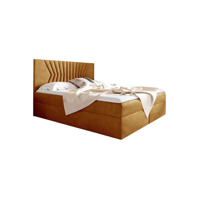 Kontinentalbett Zendo II mit Bettkasten Stoff Fresh 37 Kontinentalbett Zendo II mit Bettkasten Stoff Fresh 37