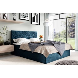 Cama continental Zendo con contenedor para ropa de cama tela Fresh 11