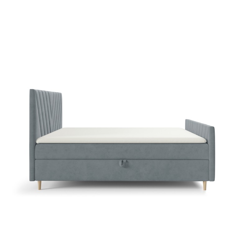 Cama continental Karo Plus con contenedor para ropa de cama tela Fresh 32 Cama continental Karo Plus con contenedor para ropa de cama tela Fresh 32