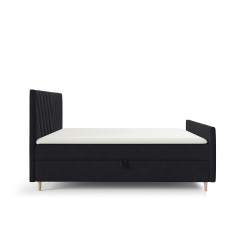 Cama continental Karo Plus con contenedor para ropa de cama, tela Fresh 17 Cama continental Karo Plus con contenedor para ropa de cama, tela Fresh 17
