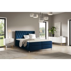 Continental bed Karo with bedding storage fabric Fresh 11