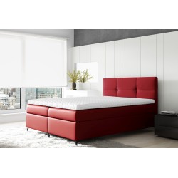 Continental bed Bari with bedding storage fabric Soft 10A