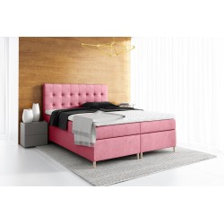 Continental bed Kavon with bedding storage fabric Jasmine 72