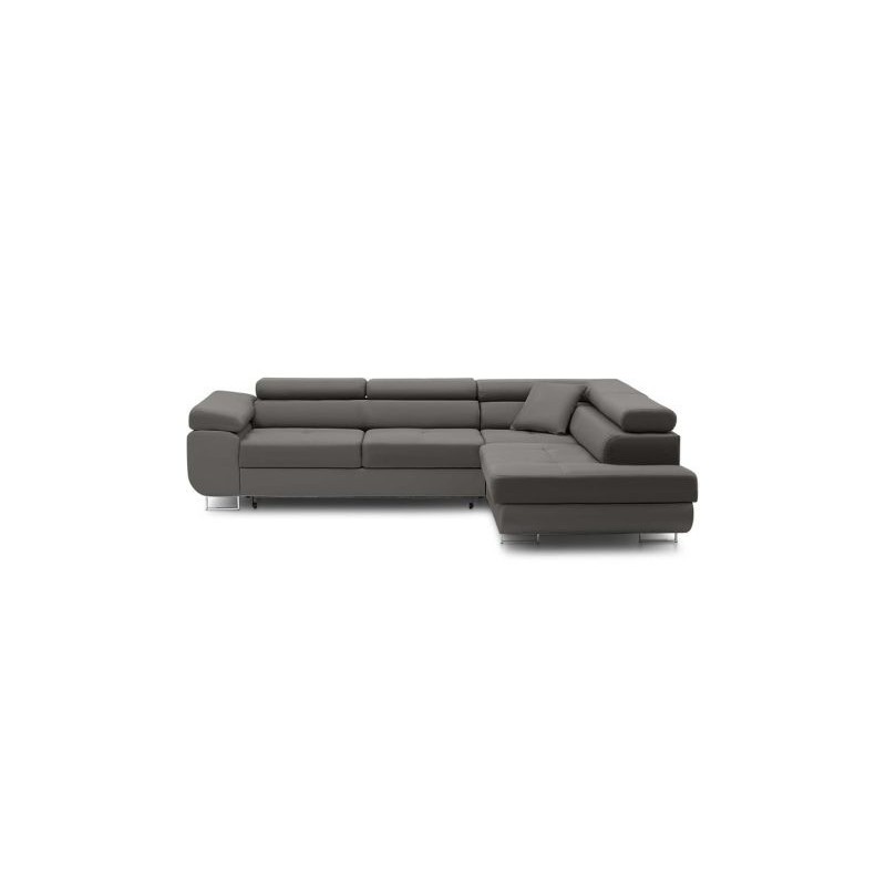 RIGATTO Corner Sofa, Side - RIGHT, Color - LIGHT GRAY RIGATTO Corner Sofa, Side - RIGHT, Color - LIGHT GRAY