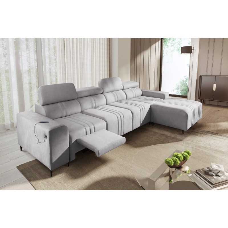 Narożnik Verona XII Mix z funkcją spania oraz funkcją relax manualna tkanina Vena 3 Narożnik Verona XII Mix z funkcją spania oraz funkcją relax manualna tkanina Vena 3