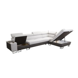 Esquina Prestige XI Maxi con función para dormir y puerto USB | Esquina Tapizada Suave al tacto, Freya 210.02 + Tauro 8203 Esquina Prestige XI Maxi con función para dormir y puerto USB | Esquina Tapizada Suave al tacto, Freya 210.02 + Tauro 8203