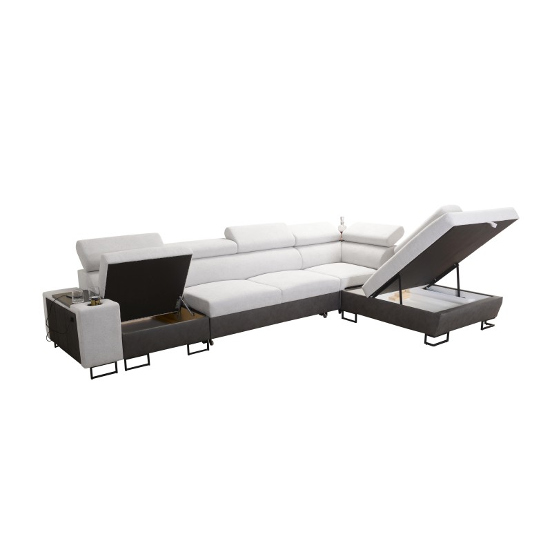Esquina Prestige XI Maxi con función para dormir y puerto USB | Esquina Tapizada Suave al tacto, Freya 210.02 + Tauro 8203 Esquina Prestige XI Maxi con función para dormir y puerto USB | Esquina Tapizada Suave al tacto, Freya 210.02 + Tauro 8203