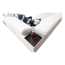 Esquina Prestige IX con función de cama y puerto USB - Suave al tacto, Freya 210.24 + Tauro 8207 Esquina Prestige IX con función de cama y puerto USB - Suave al tacto, Freya 210.24 + Tauro 8207