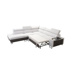Esquina Prestige IX con función de cama y puerto USB - Suave al tacto, Freya 210.24 + Tauro 8207 Esquina Prestige IX con función de cama y puerto USB - Suave al tacto, Freya 210.24 + Tauro 8207