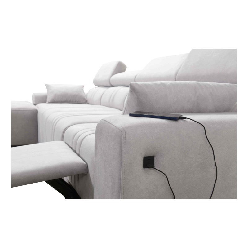Narożnik Verona XII Mix z funkcją spania oraz funkcją relax manualna tkanina Vena 3 Narożnik Verona XII Mix z funkcją spania oraz funkcją relax manualna tkanina Vena 3