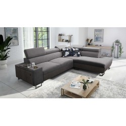 Narożnik Prestige VII z Miękka w dotyku, Freya 210.23 + Tauro 8207 - elegancja i funkcjonalność w jednym