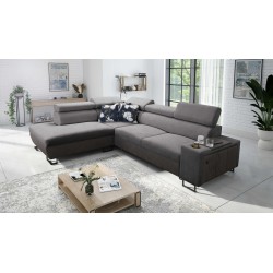 Narożnik Prestige VII z Miękka w dotyku, Freya 210.23 + Tauro 8207 - elegancja i funkcjonalność w jednym