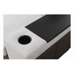 Esquina Prestige III con función de cama y puerto USB - Suave al tacto, Freya 210.08 + Tauro 8203 Esquina Prestige III con función de cama y puerto USB - Suave al tacto, Freya 210.08 + Tauro 8203
