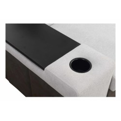 Prestige III Corner Sofa with Sleeping Function and USB Port - Soft to the Touch, Freya 210.23 + Tauro 8207 Prestige III Corner Sofa with Sleeping Function and USB Port - Soft to the Touch, Freya 210.23 + Tauro 8207