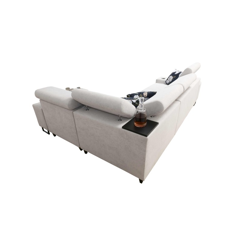 Narożnik Prestige II z funkcją spania i portem usb tkanina Freya 210.23 + Tauro 8207 Narożnik Prestige II z funkcją spania i portem usb tkanina Freya 210.23 + Tauro 8207