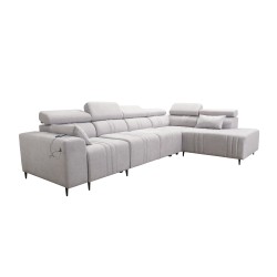 Exclusive Verona XI Corner Sofa with Sleeping Function in Velvet Fabric, Vena 9 | Your Ideal Furniture Exclusive Verona XI Corner Sofa with Sleeping Function in Velvet Fabric, Vena 9 | Your Ideal Furniture