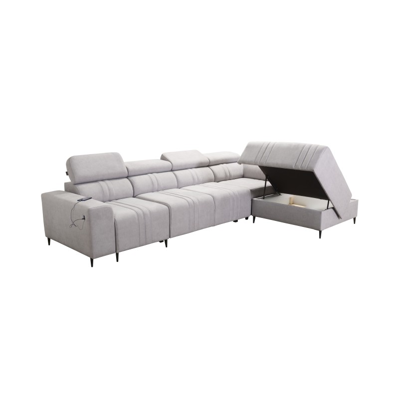 Narożnik Verona XI z funkcją spania tkanina Vena 6 Narożnik Verona XI z funkcją spania tkanina Vena 6