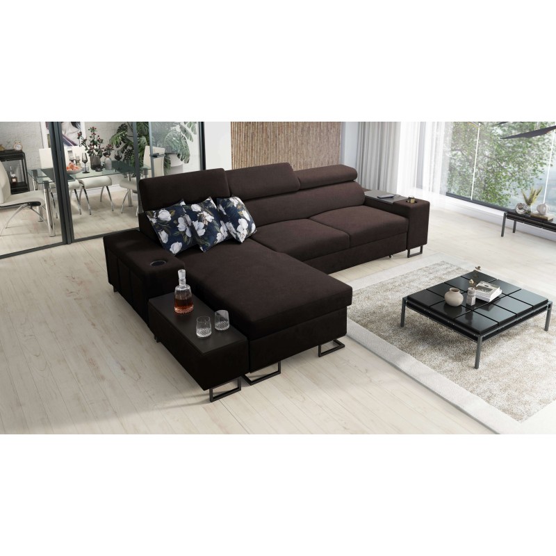 Prestige I Corner Sofa with Sleeping Function – Elegance and Functionality | [Your Company]