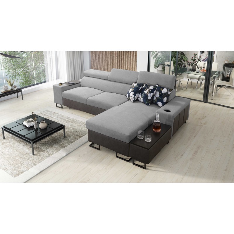 Prestige I Corner Sofa with Sleeping Function – Elegance and Functionality | [Your Company]