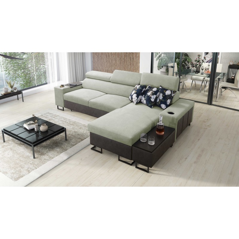 Prestige I Corner Sofa with Sleeping Function – Elegance and Functionality | [Your Company]
