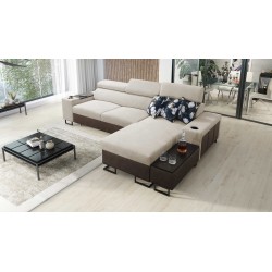 Prestige I Corner Sofa with Sleeping Function – Elegance and Functionality | [Your Company]