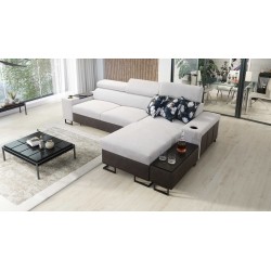 Prestige I Corner Sofa with Sleeping Function – Elegance and Functionality | [Your Company]