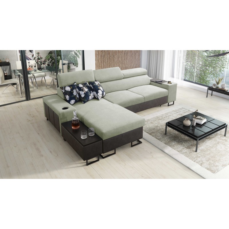Prestige I Corner Sofa with Sleeping Function – Elegance and Functionality | [Your Company]