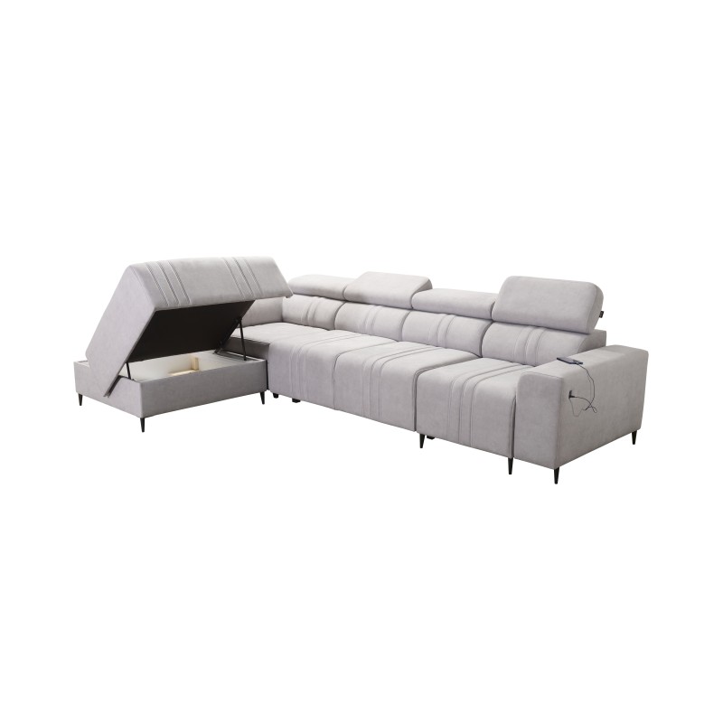 Narożnik Verona XI z funkcją spania tkanina Vena 6 Narożnik Verona XI z funkcją spania tkanina Vena 6