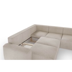 Monaco III corner sofa with sleeping function – luxury and functionality in one piece of furniture Monaco III corner sofa with sleeping function – luxury and functionality in one piece of furniture
