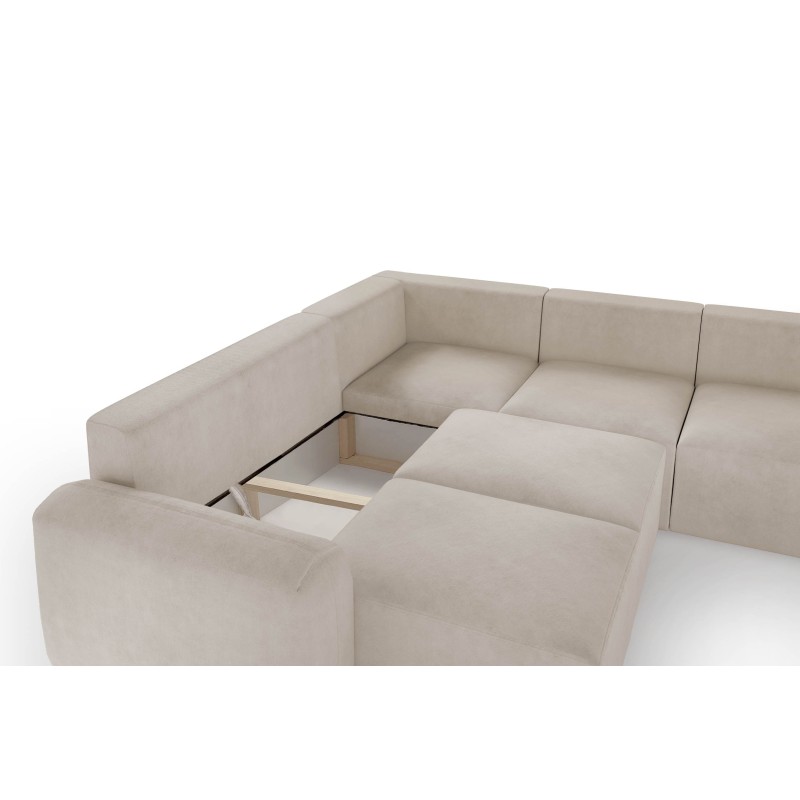 Monaco III corner sofa with sleeping function – luxury and functionality in one piece of furniture Monaco III corner sofa with sleeping function – luxury and functionality in one piece of furniture