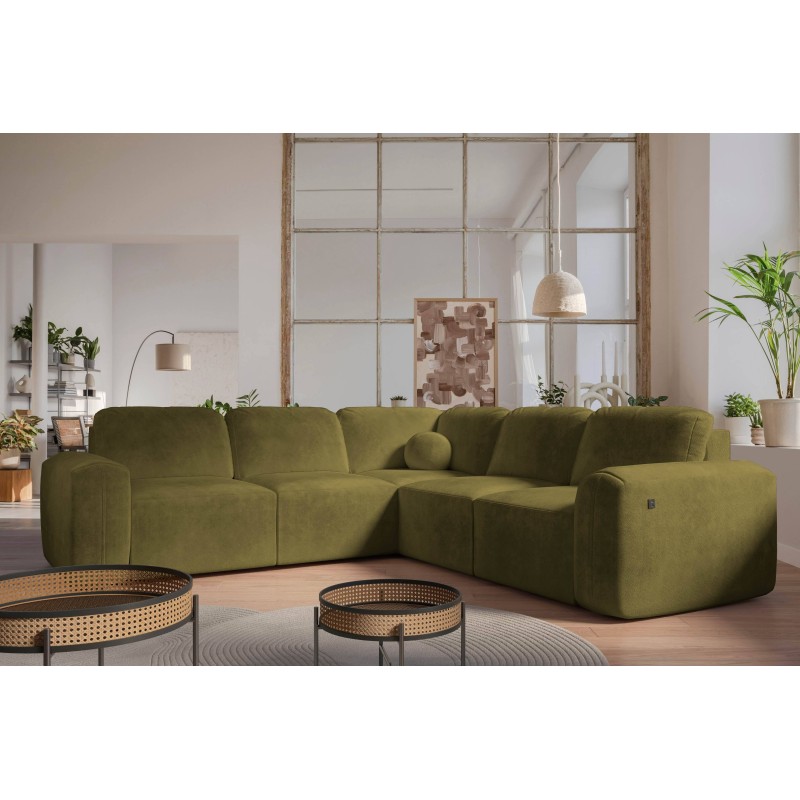 Monaco III corner sofa with sleeping function – luxury and functionality in one piece of furniture Monaco III corner sofa with sleeping function – luxury and functionality in one piece of furniture